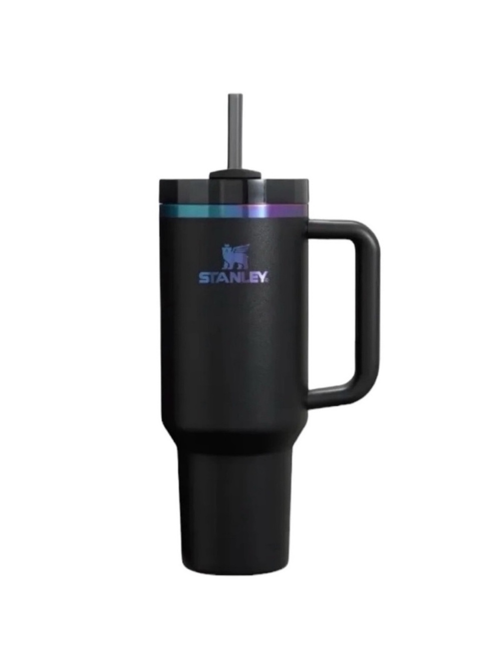 NWT Stanley 40 oz. Quencher H2.0 FlowState Tumbler - Black Chroma
